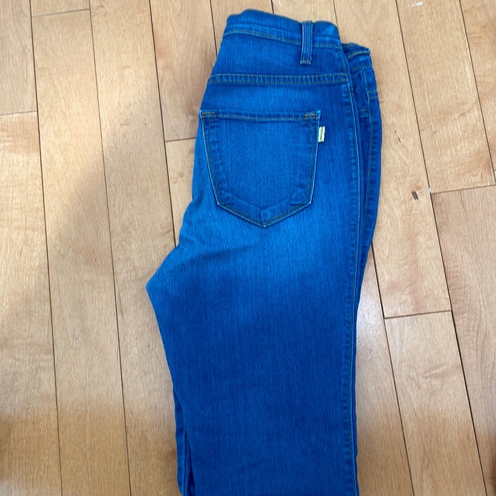 Dark blue skinny jeans stretchy